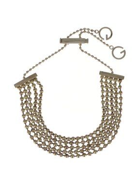 Gucci Ball Chain Bracelet Silver